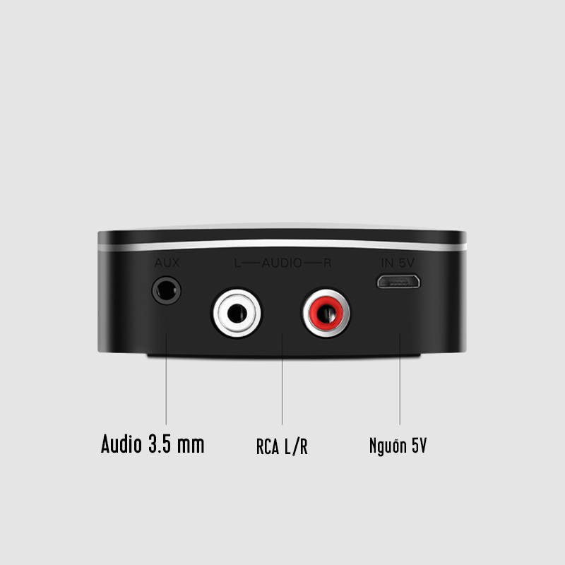 Thiết bị nhận Bluetooth cho Loa, Amply Ugreen 40759 (Màu đen) Chính Hãng
