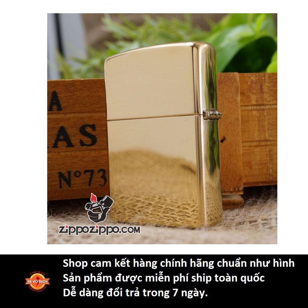 Bật Lửa Zippo Gold Plated Genuine Mỹ B-17 Mỹ