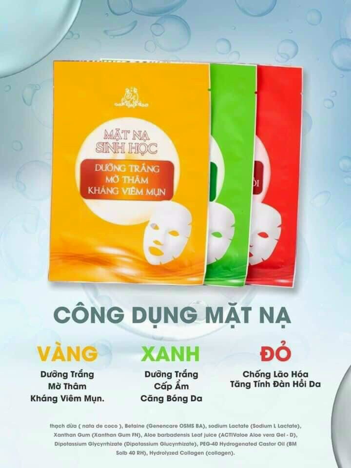 Mặt nạ sinh học collagen x3