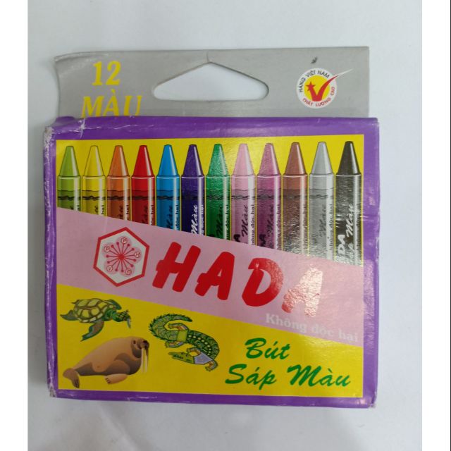[HCM]Bút sáp thơm tô màu - 12 màu cho bé