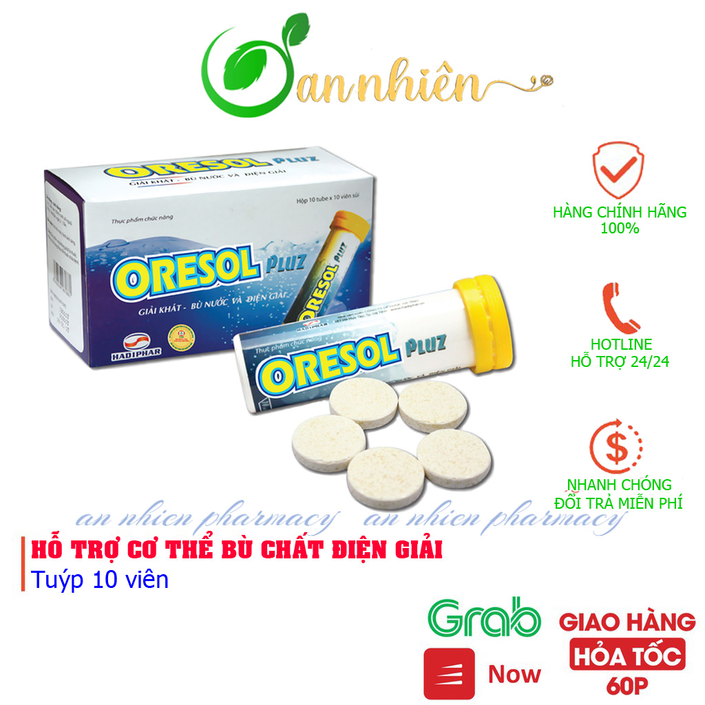 Viên sủi bù điện giải Oresol Pluz