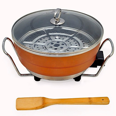 Nồi Chảo, Lẩu Điện Đa Năng (Tặng kèm vỉ hấp)