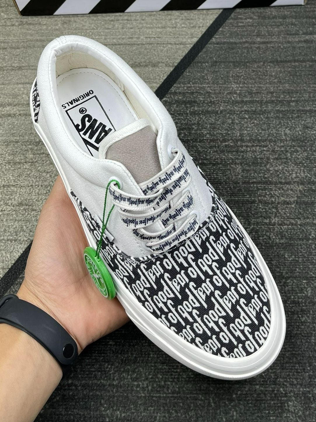 Vans Slip Fog Vans Replica Vans Authentic Vans Slip Fear Of God