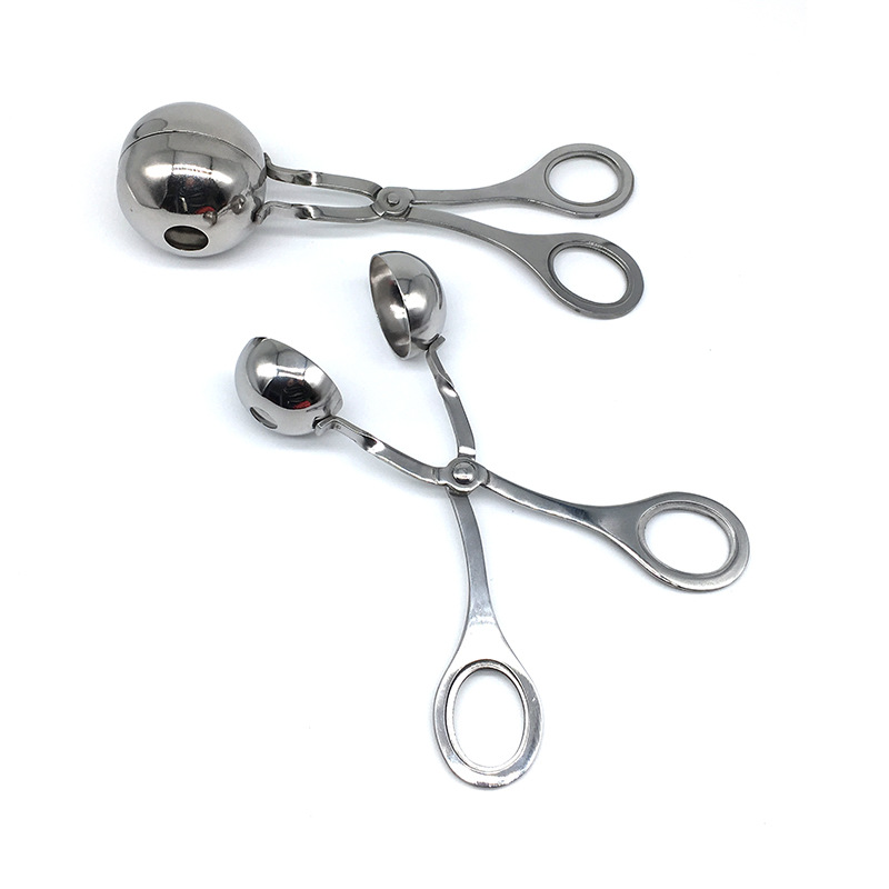 Cây kẹp làm chả viên, thịt viên bằng inox