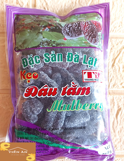 KẸO DÂU TẰM  ĐÀ LẠT 200g