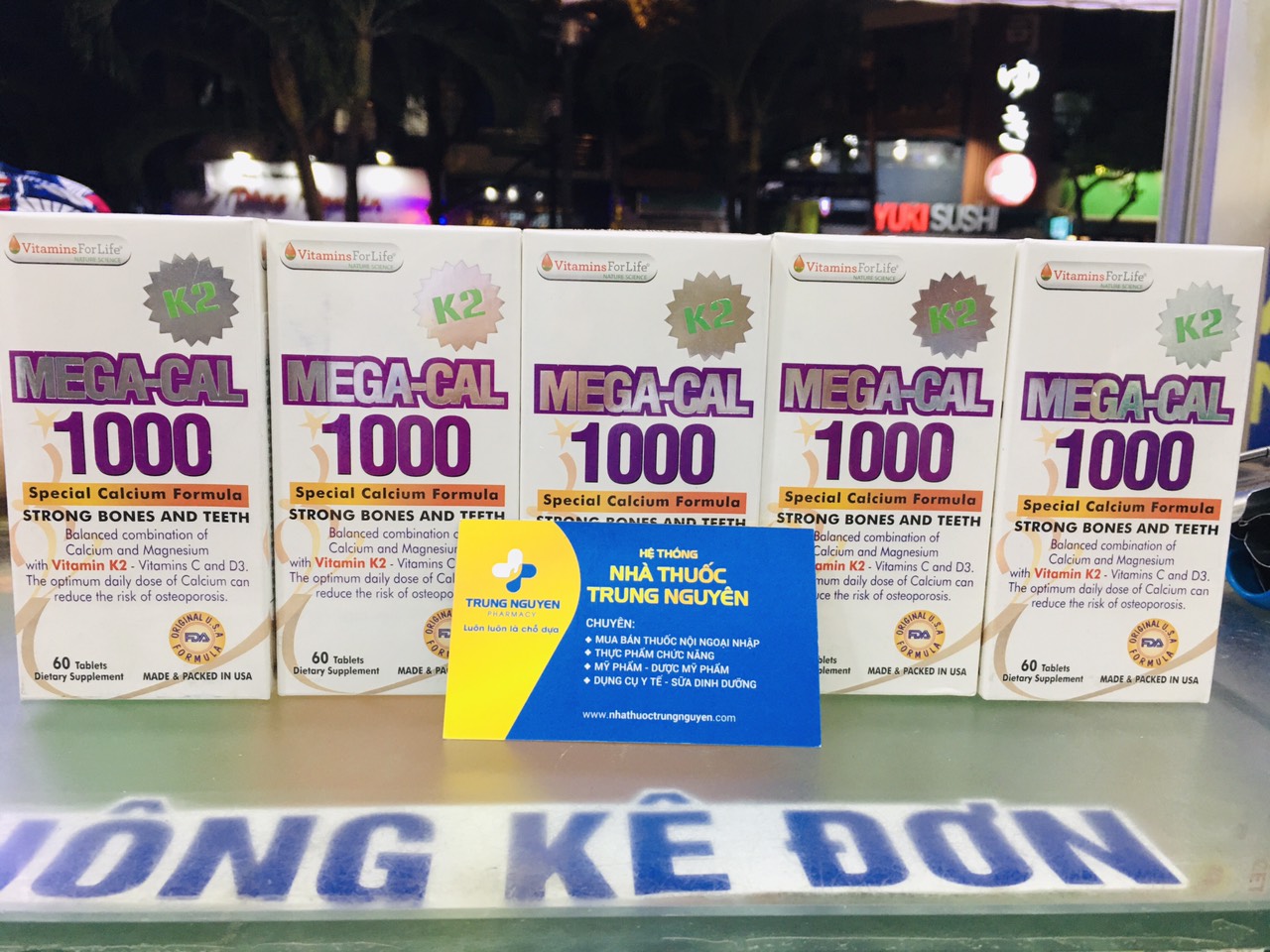 [HCM]VIÊN UỐNG XƯƠNG KHỚP MEGA-CAL 1000