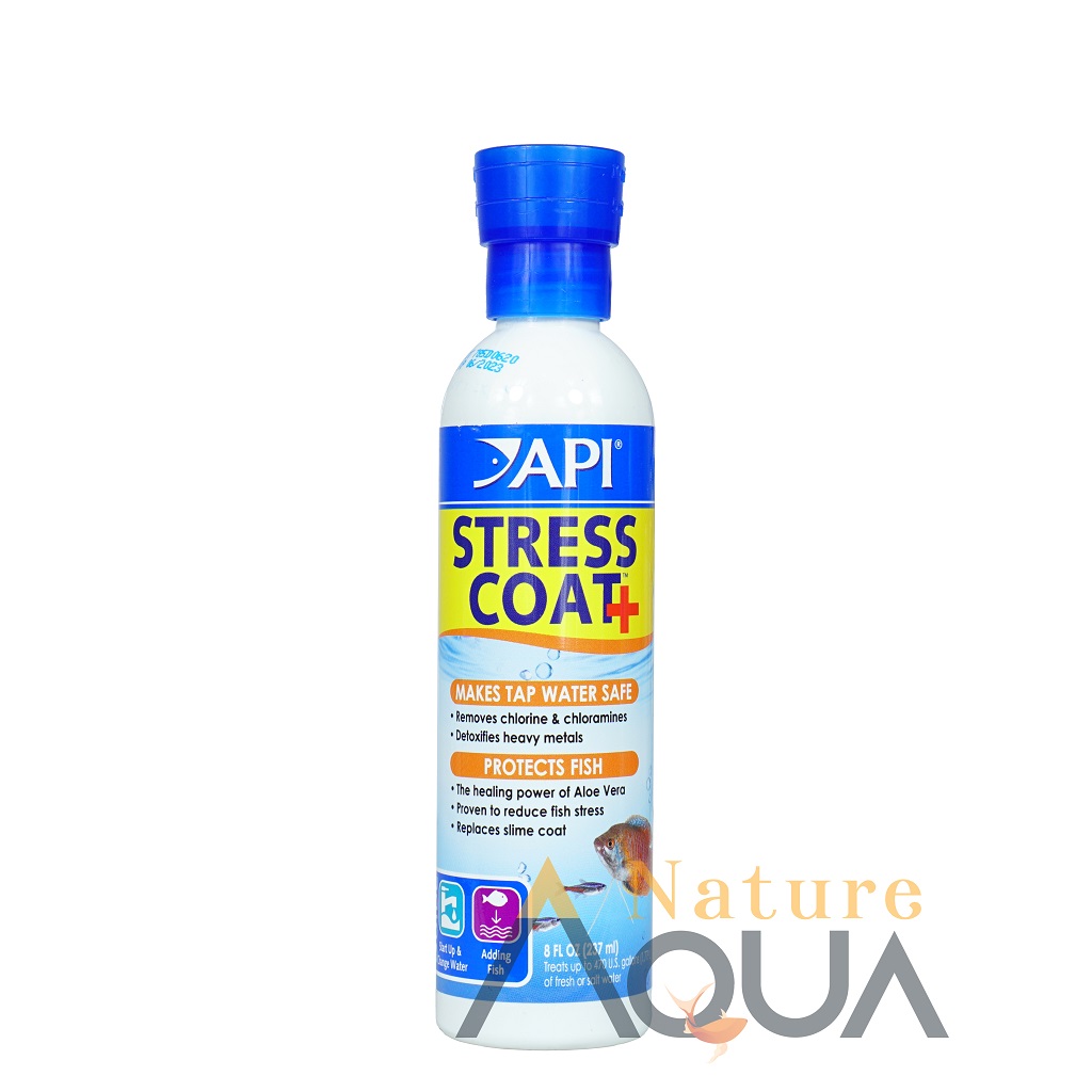 API STRESSCOAT chai 473ml-KHỬ CLO-GIẢM STRESS CHO CÁ