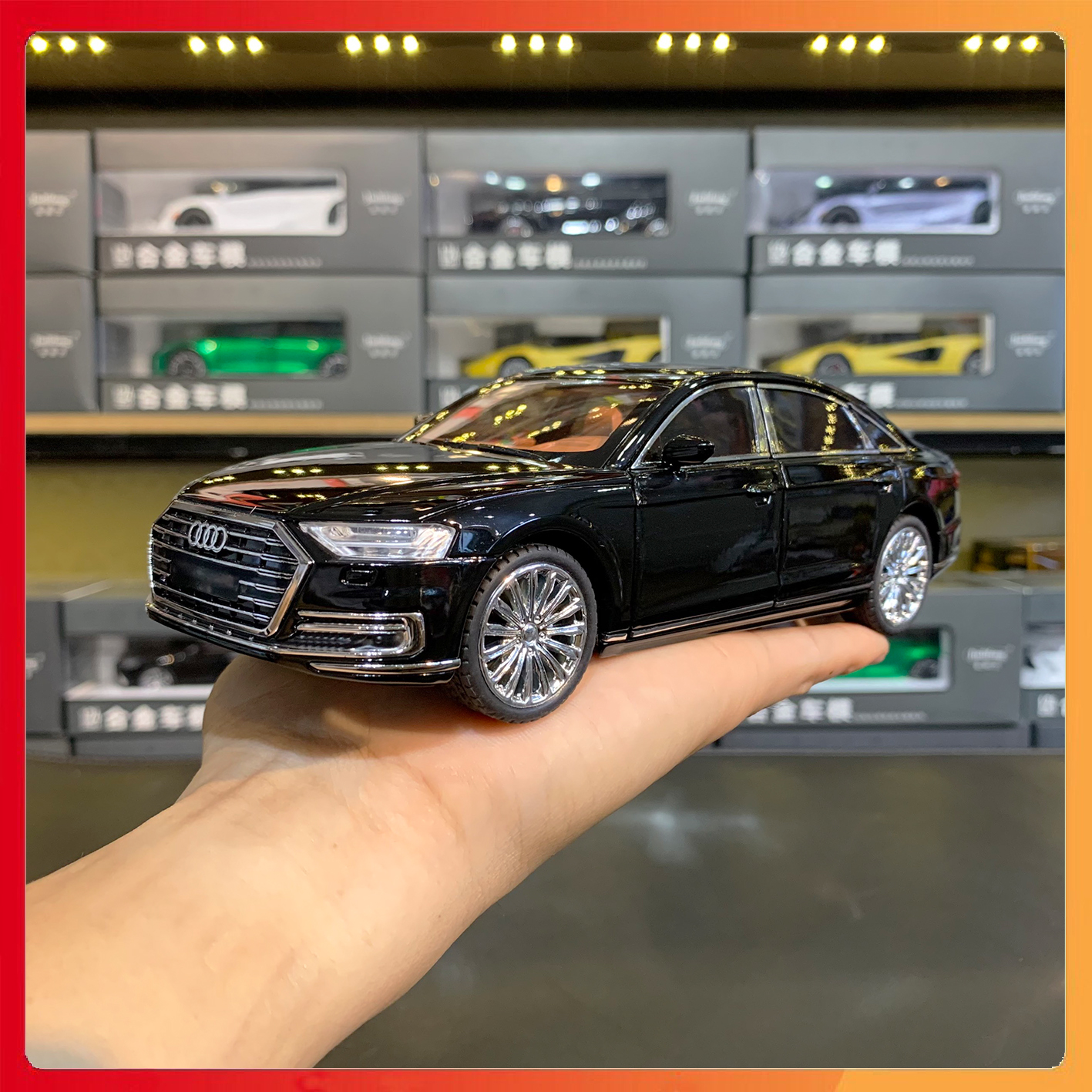 Mô hình xe Audi A8 tỉ lệ 1:24 Chezhi