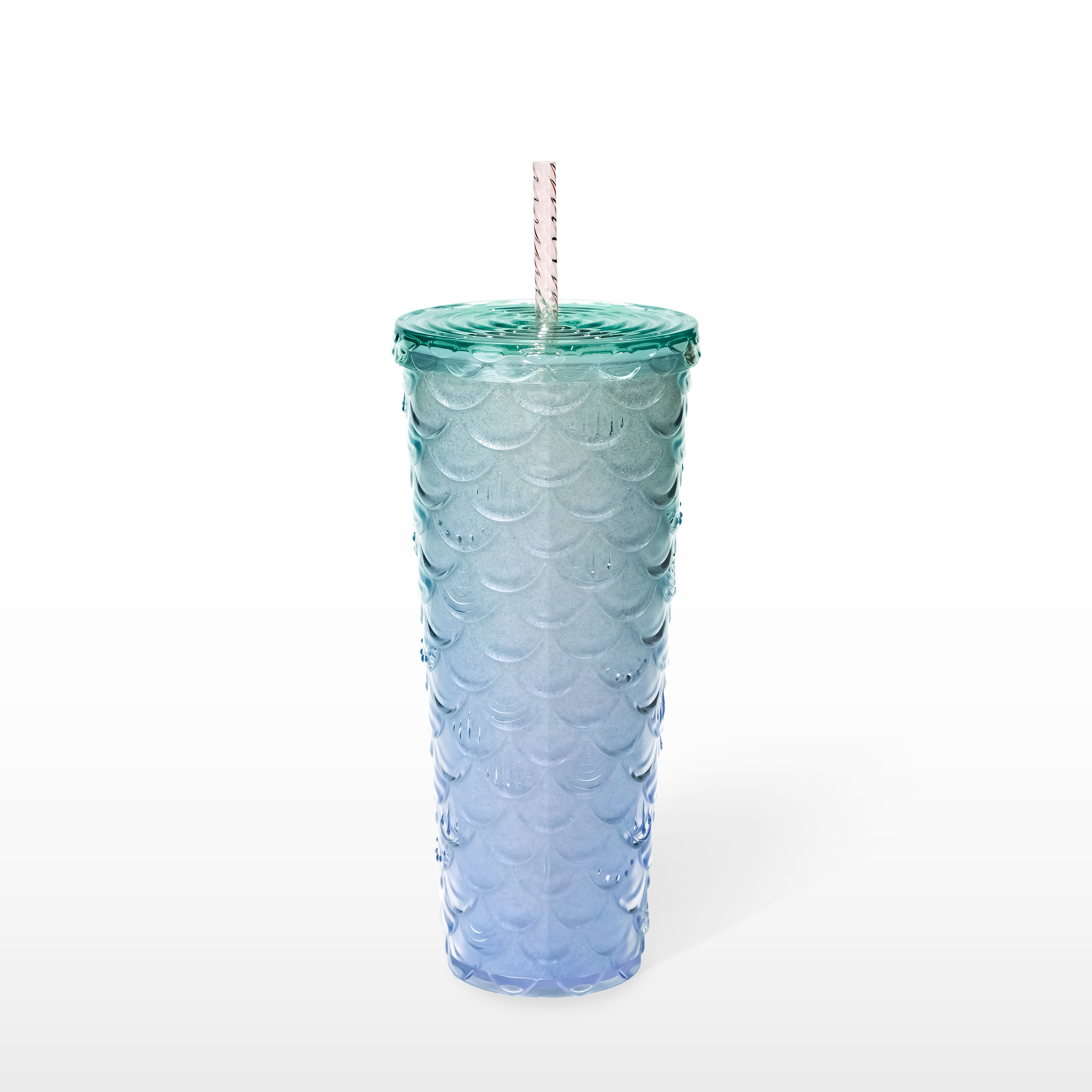 Ly Starbucks Cold Cup 24Oz (710ml) Fishscale PL Tumbler