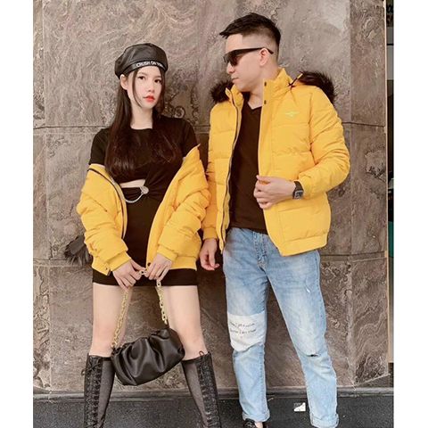 Áo Phao Nam Nữ Mũ Lông Hàng Cao Cấp