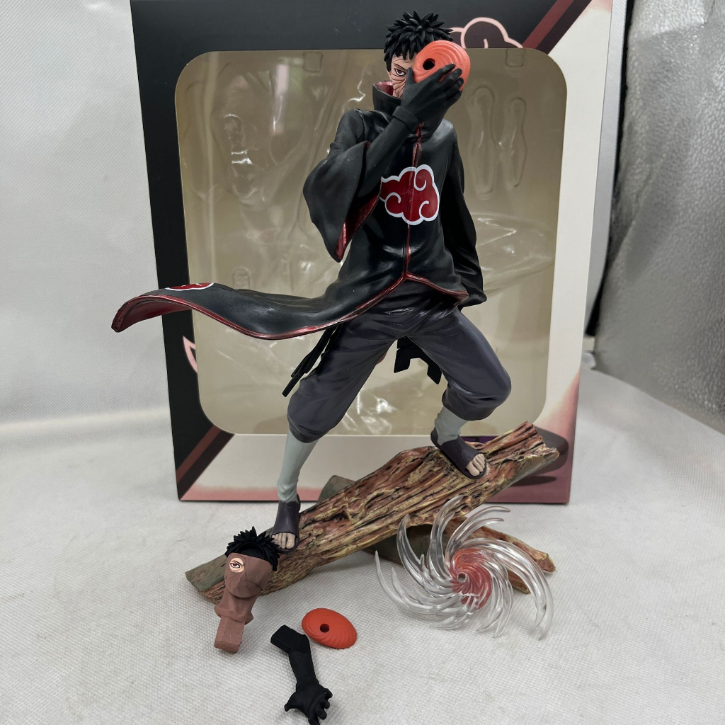 Mô hình Uchiha Obito cao 26cm 2 đầu thay thế (Mô hình Anime Naruto Figure)