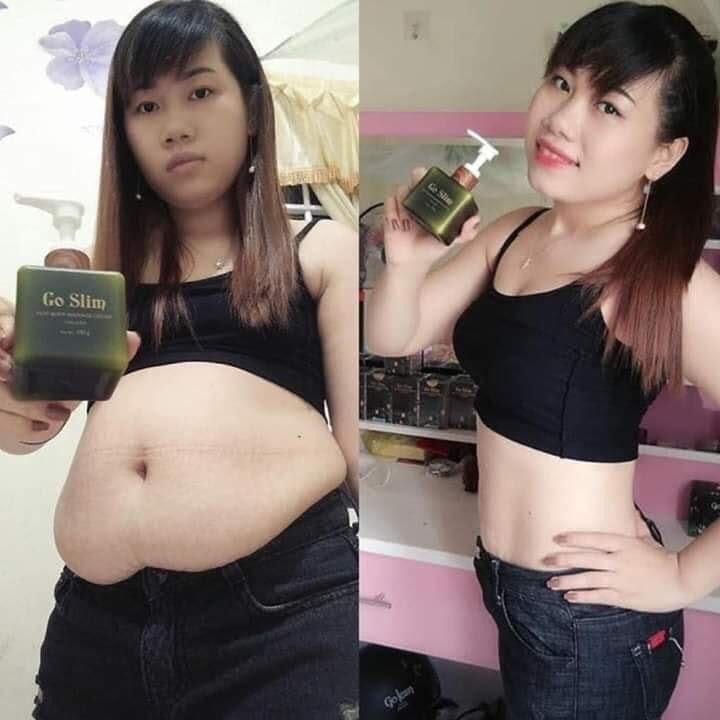 [HCM]Kem Tan Mỡ GoSlim Tặng Kèm 1 Đai Nịt Bụng - Mẫu mới
