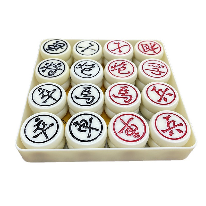 Bộ cờ tướng Đá Ngọc pha nhựa melamine cao cấp 3.8cm
