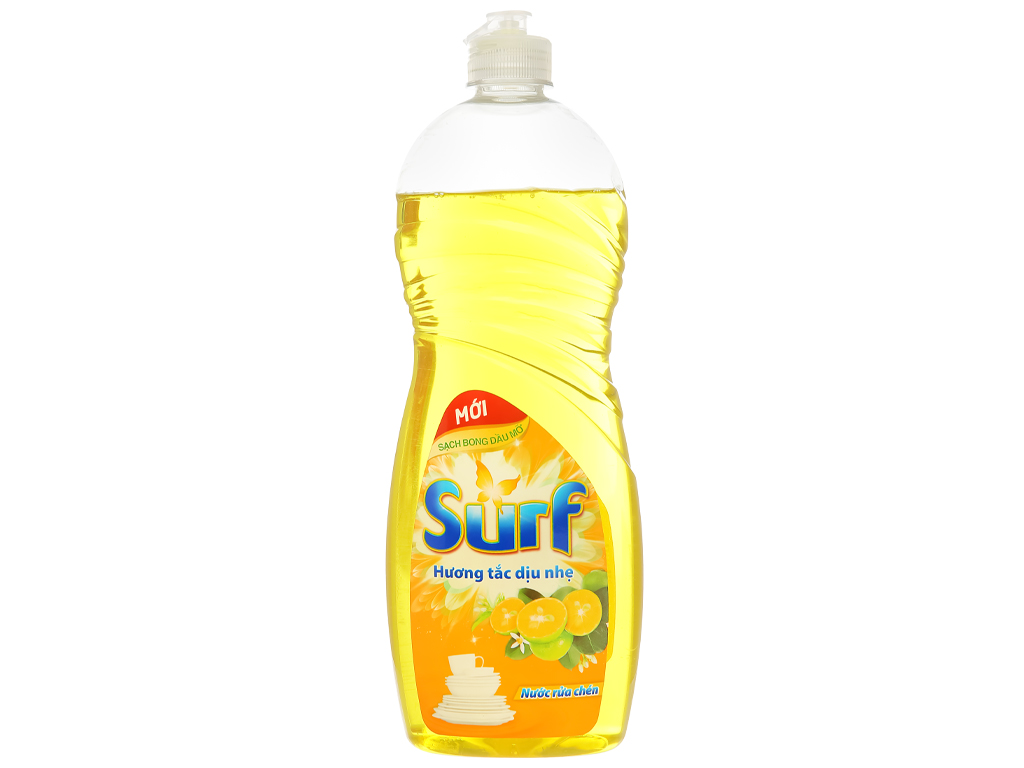 Nước rửa chén surf hương tắc chai 750g