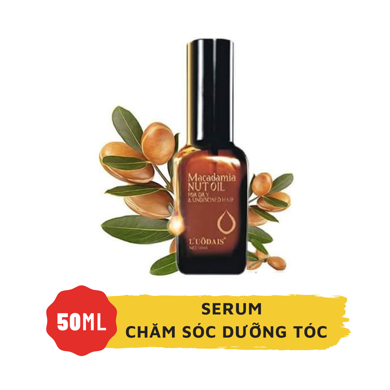 Tinh Dầu Dưỡng Tóc Macadamia Nut Oil Oliu 50ml [HÀNG CHÍNH HÃNG]
