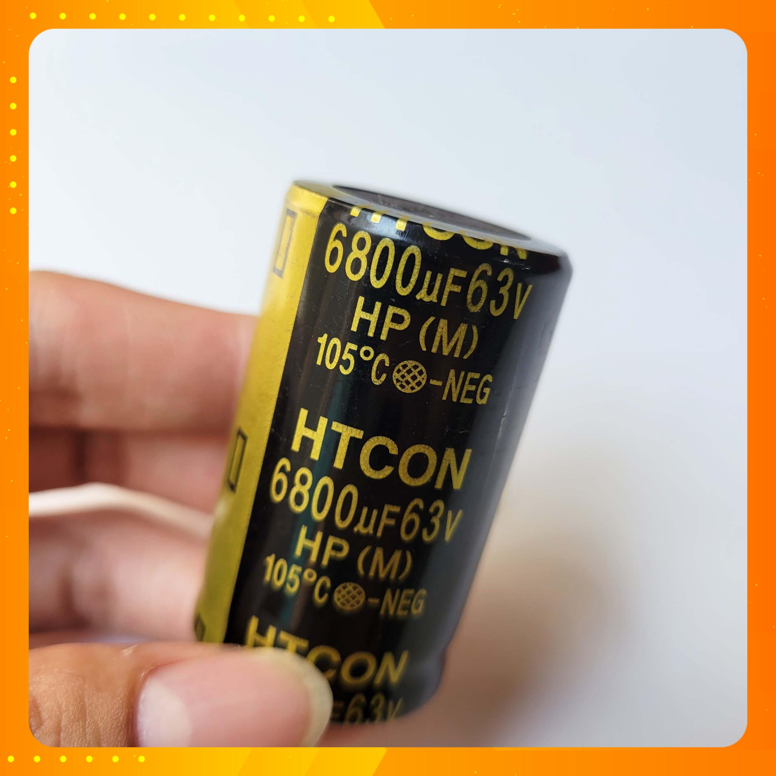Tụ Lọc Nguồn 63v 6800uf 3cmx 5cm