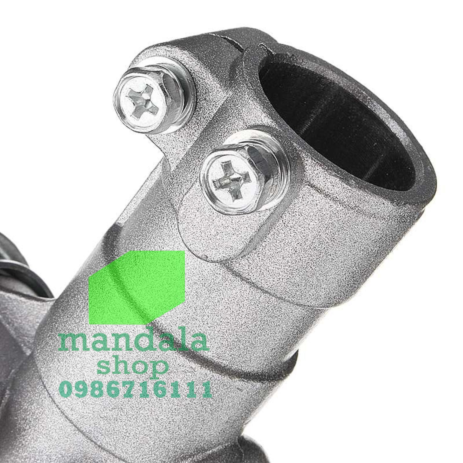 Đầu bò máy cắt cỏ bãi ống 24mm, ti vuông