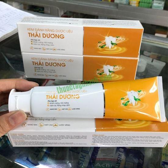 Kem đánh răng dược liệu Thái Dương 20g
