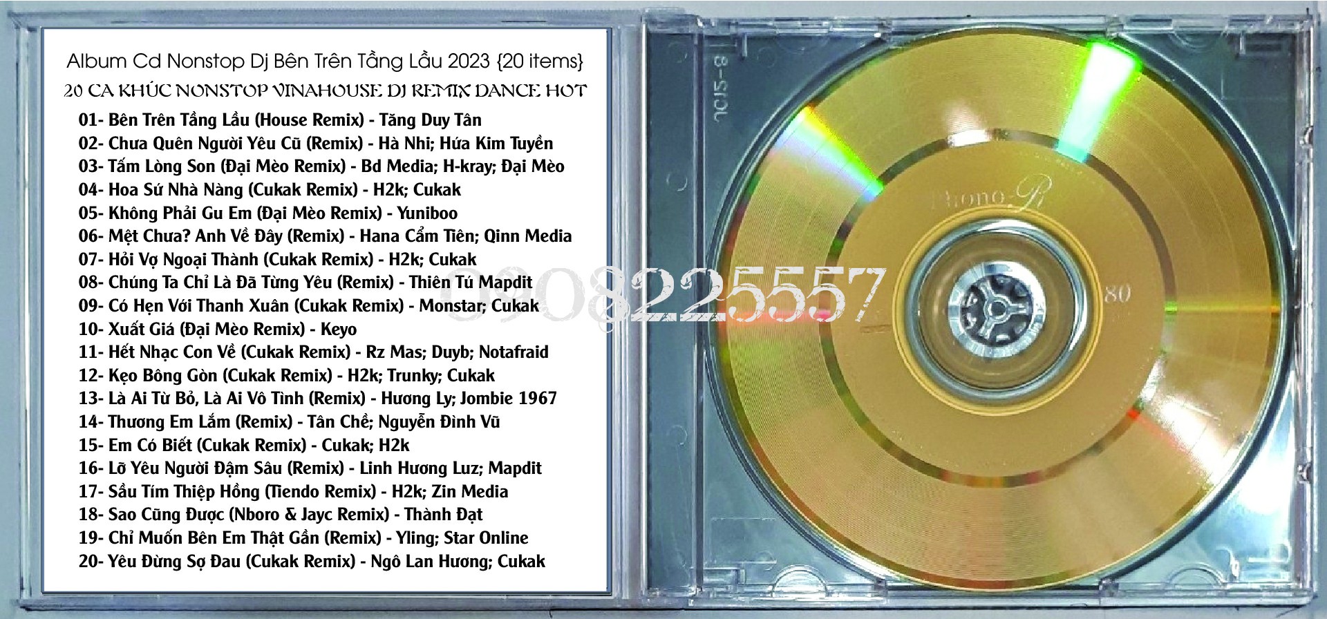 Cd verbatim phono-r nonstop dj vinahouse remix