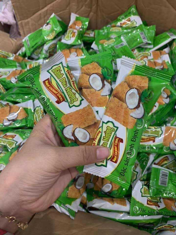 [Bánh dừa Nướng] BÁNH DỪA NƯỚNG ĐẶC SẢN BÌNH ĐỊNH SÉT 10 CÁI