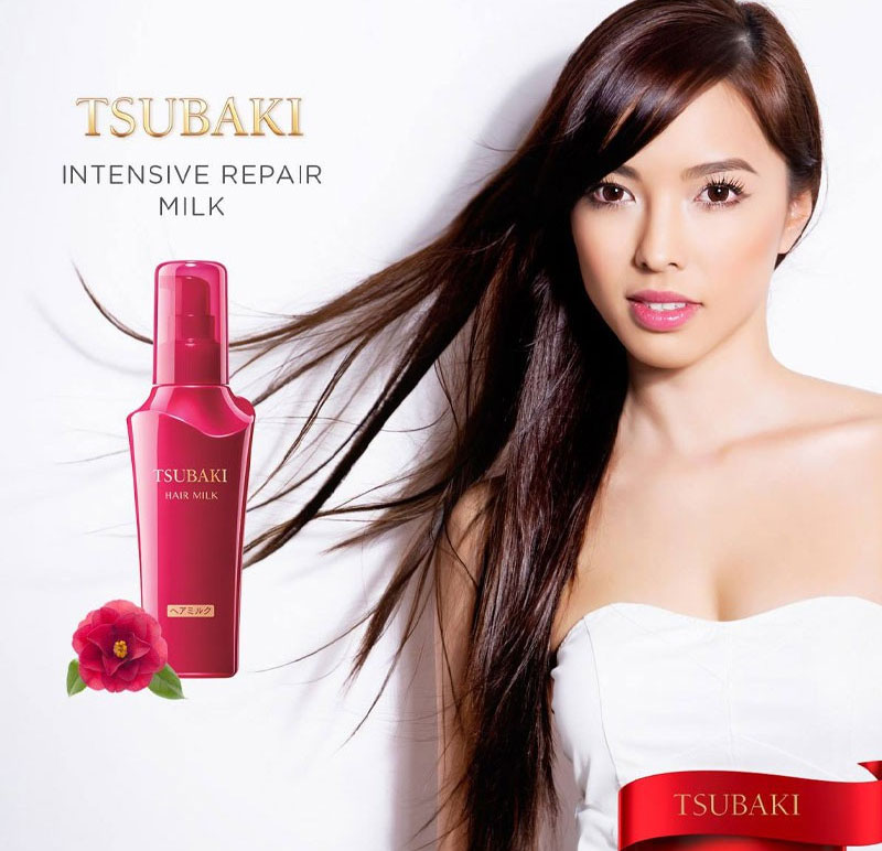 SỮA DƯỠNG TÓC TSUBAKI GIÚP TÓC MƯỢT VÀ PHỤC HỒI TÓC (CHAI 100ML)