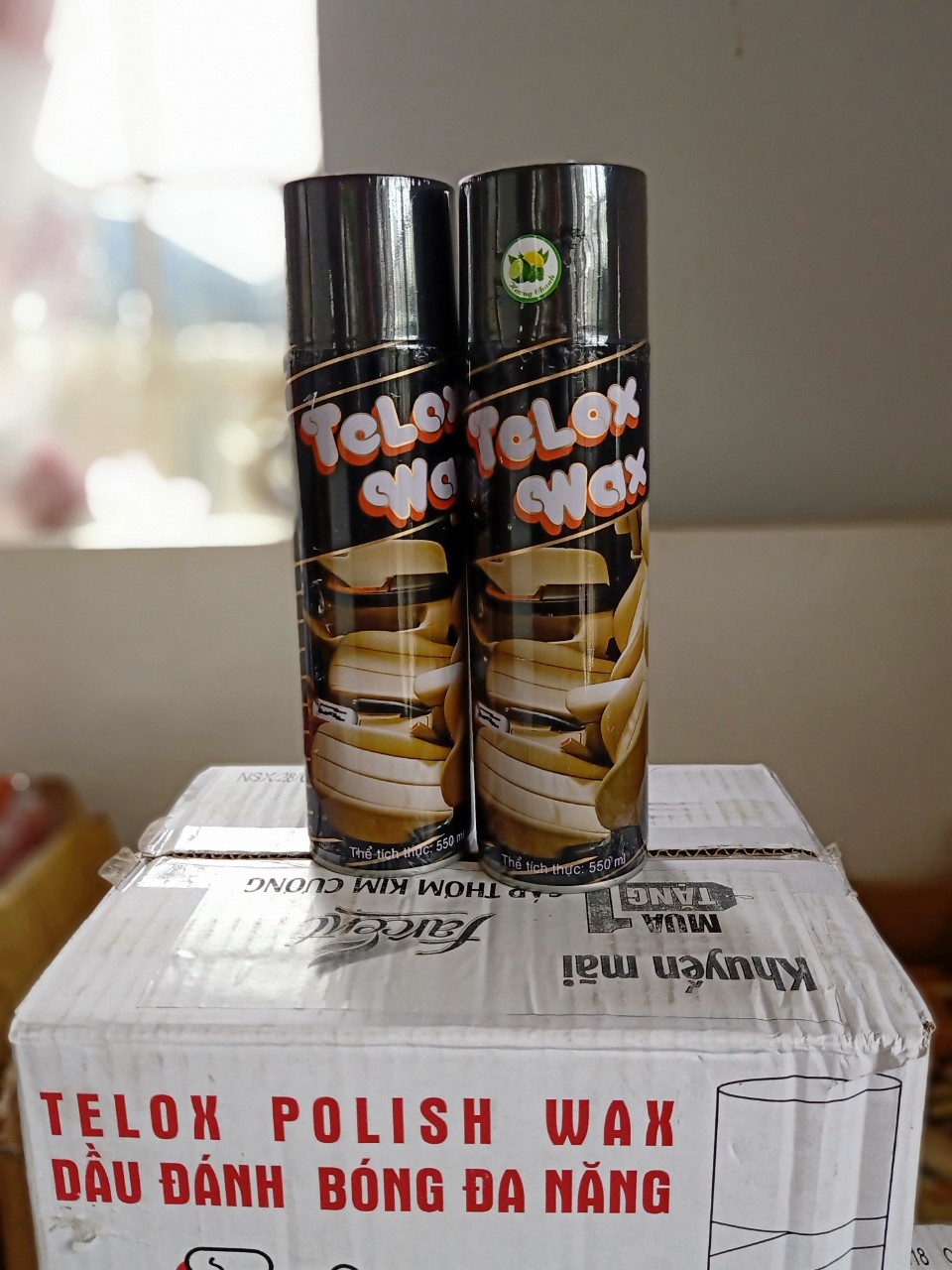 CHAI XỊT BÓNG TELOX WAX