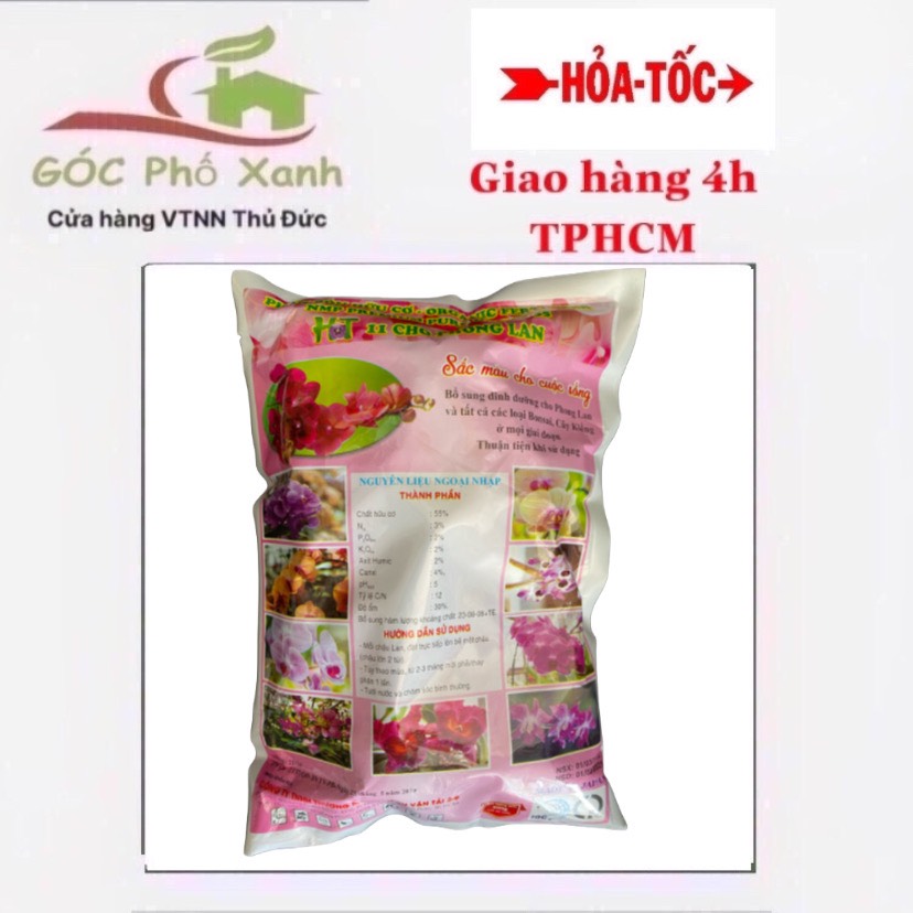 Phân hữu cơ sinh học cho hoa lan  HT 11 orchid