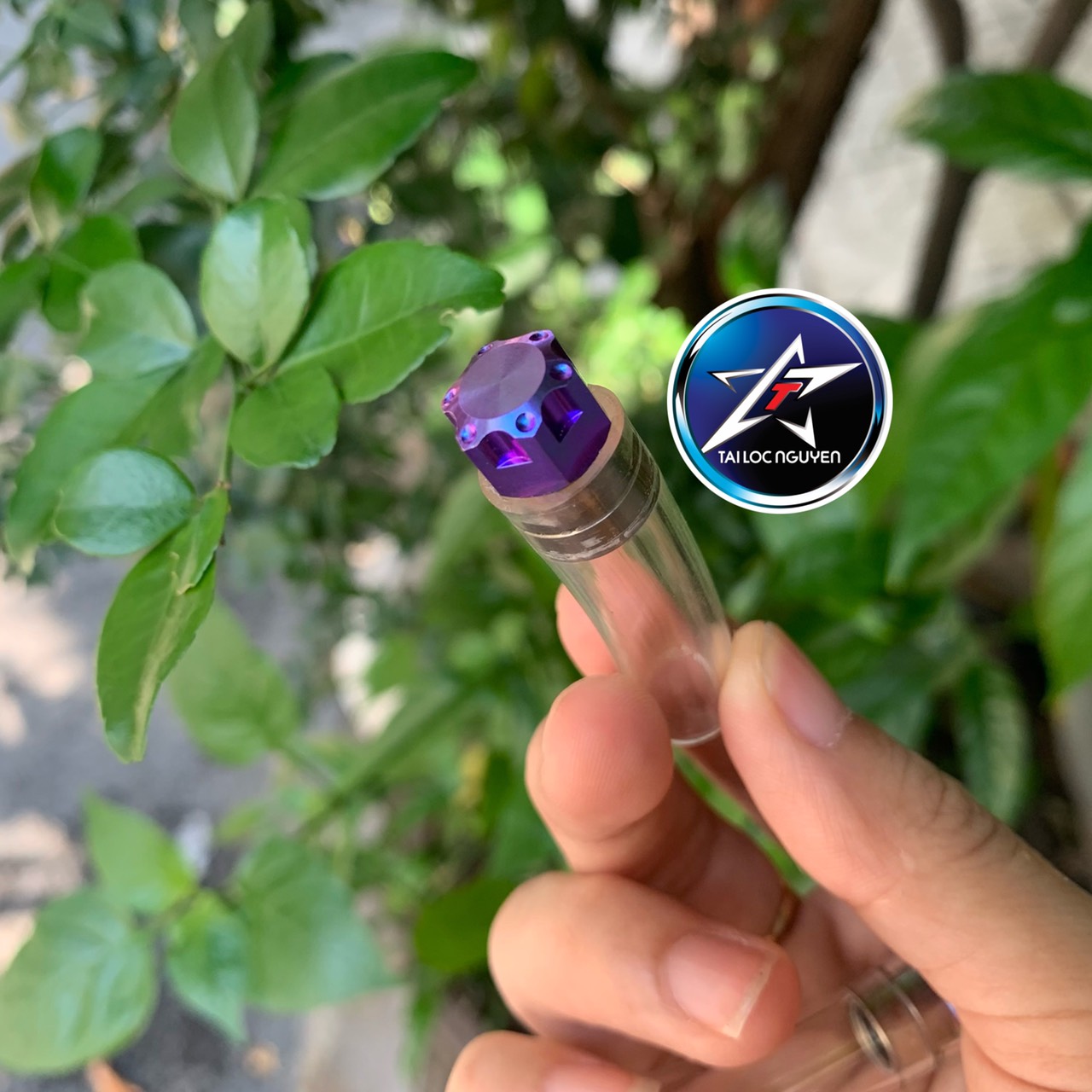 Ống xã cặn lọc gió gr5 titanium