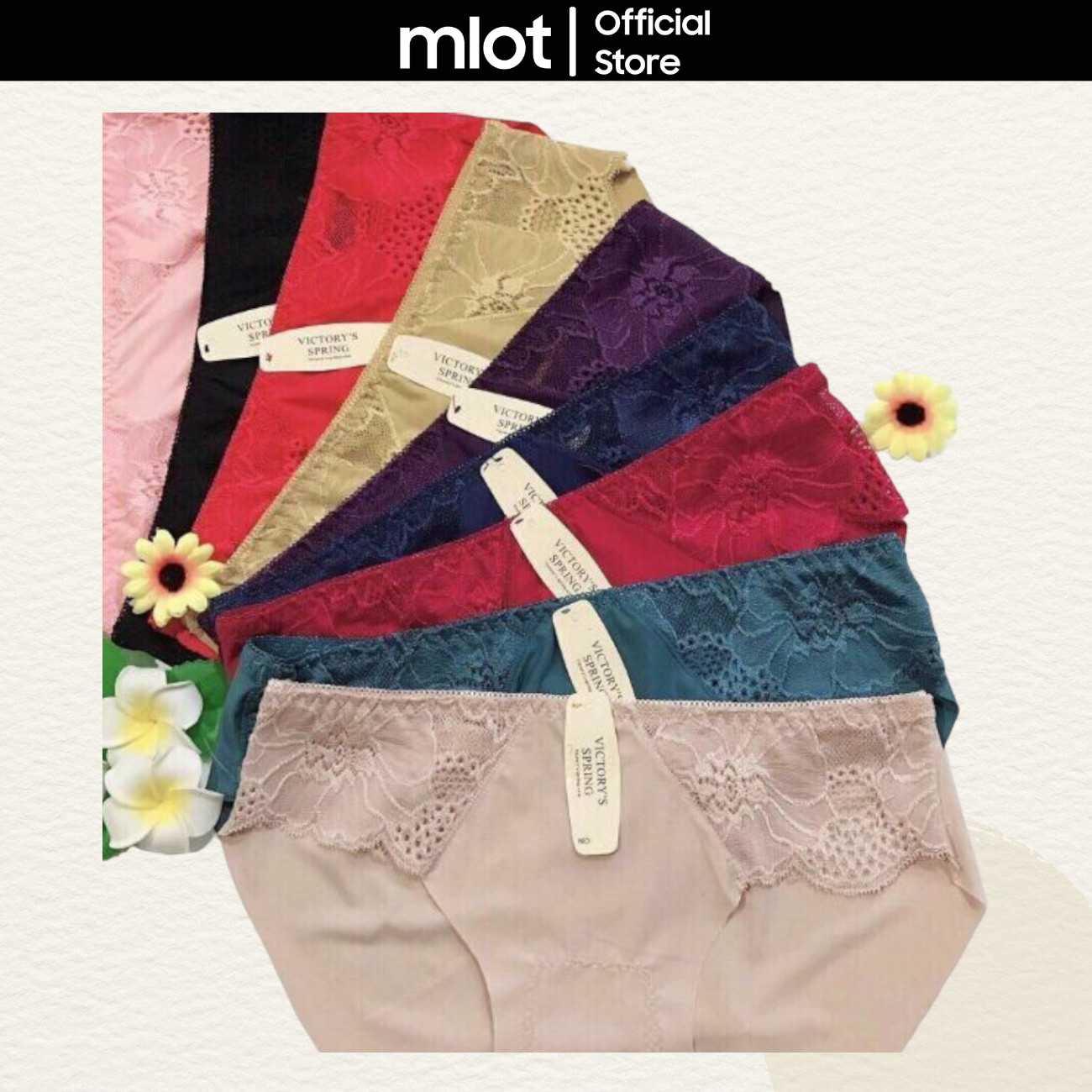 COMBO 5 Quần lót nữ THUN LẠNH CO GIÃN MỀM mlot