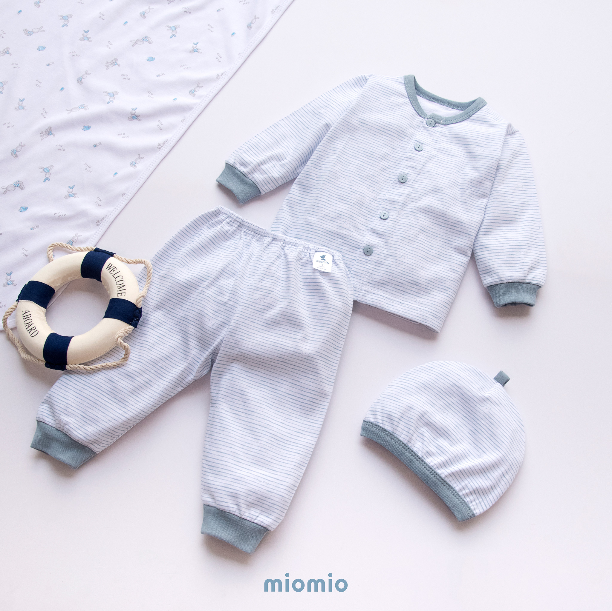 Bộ dài bé trai MIOMIO ( 0m-24m) phom rộng