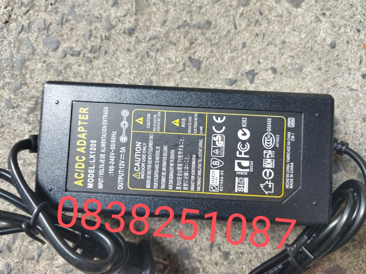 Nguồn Adapter 12V 5A