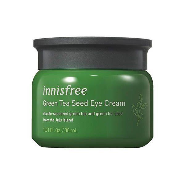 [HCM]Kem Dưỡng Mắt Làm Mịn Da Từ Trà Xanh Innisfree Green Tea Seed Eye Cream 30ml