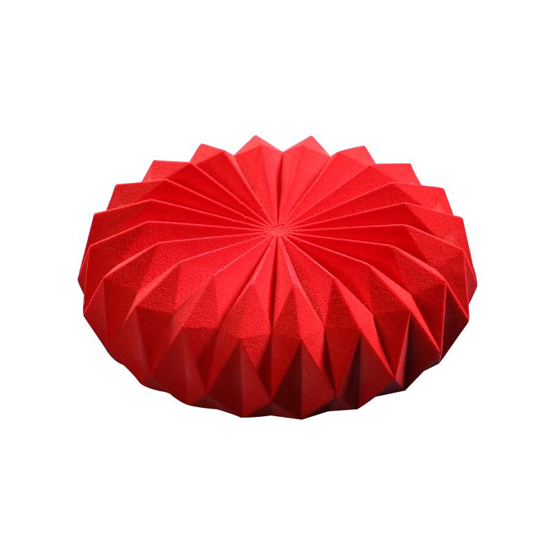 Gan Đó Phép Riel Origami Hoa West Point Bánh Mousse Silicone Bánh Bộ Tạo Khuôn Hình Ukraina Nữ Thần Với Cùng Một Đoạn Nướng Dụng Cụ