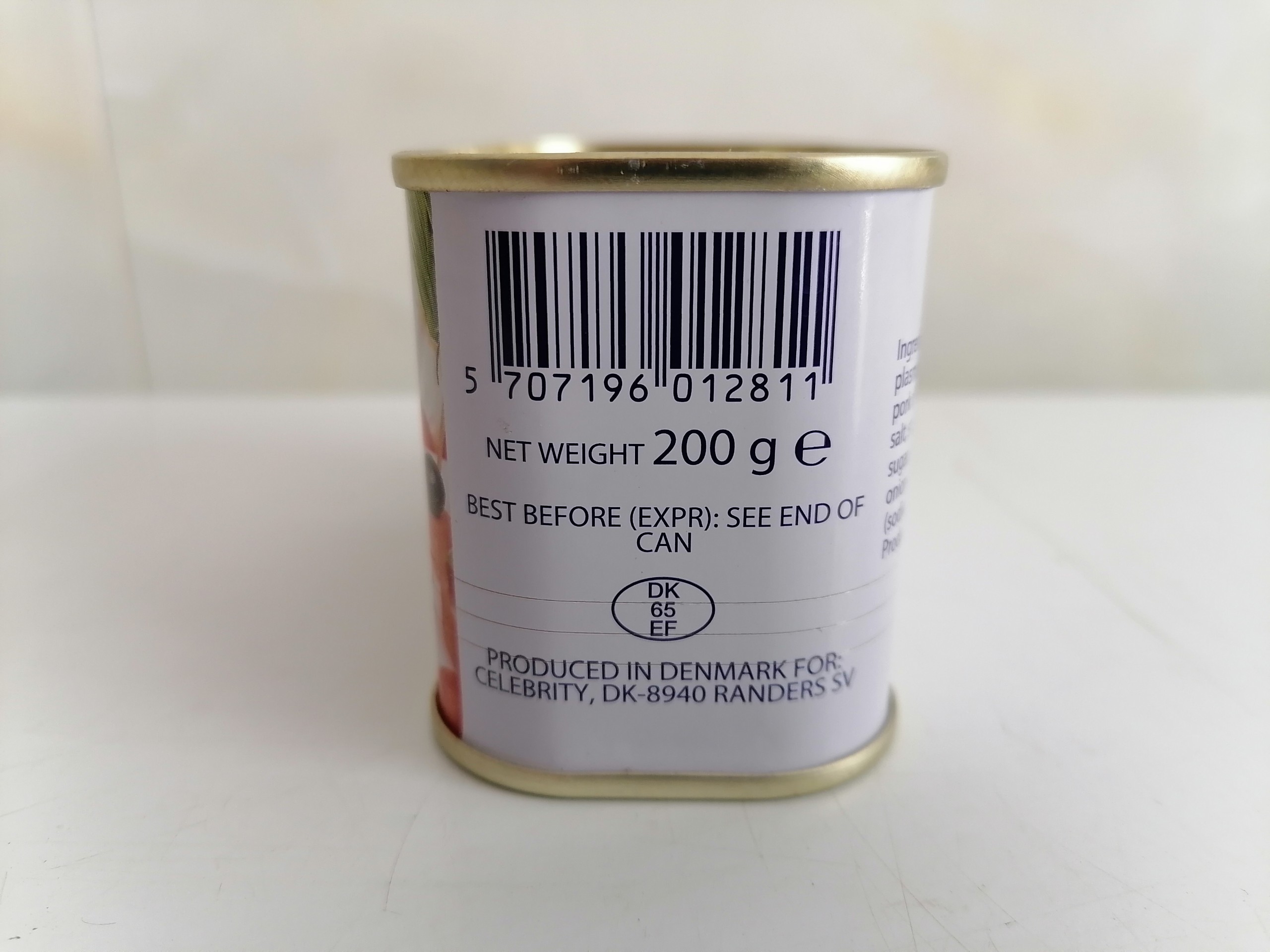 [200g] Patê thịt heo [Denmark] CELEBRITY Danish Pork Luncheon Meat (tgc-hk)