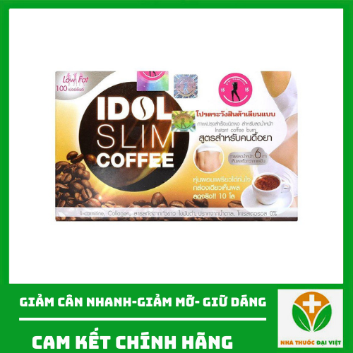 Cà phê idol slim coffee cà phê giảm cân thái lan chính hãng idol slim coffee 3 in 1 cam kết chính hãng