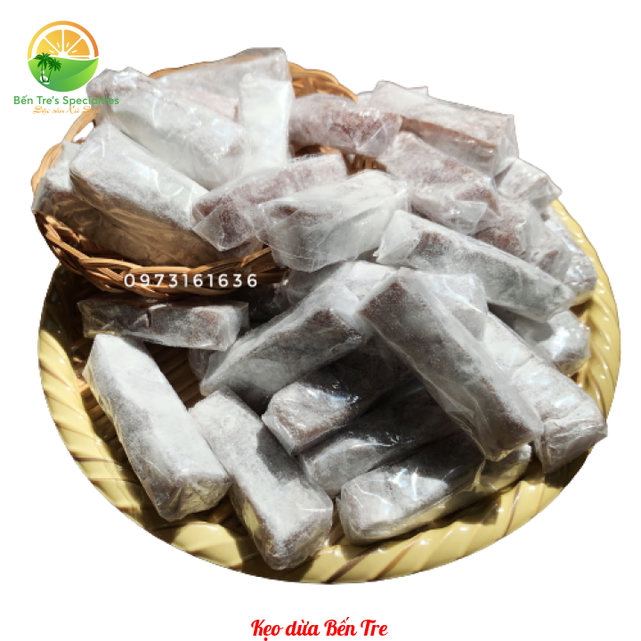 [1Kg] Kẹo gừng phấn (kẹo da trâu)- đồ ăn vặt