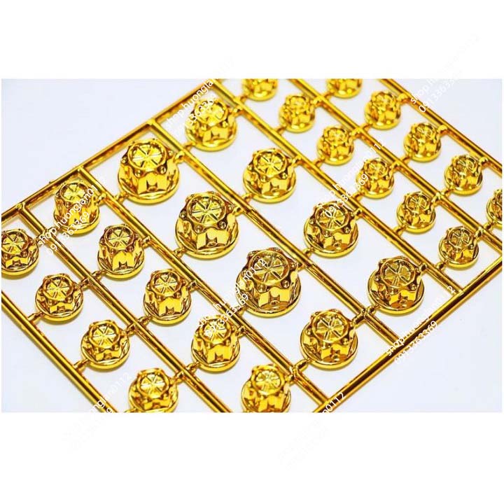 Chụp ốc trang trí xe máy 1 vỉ -30 cái