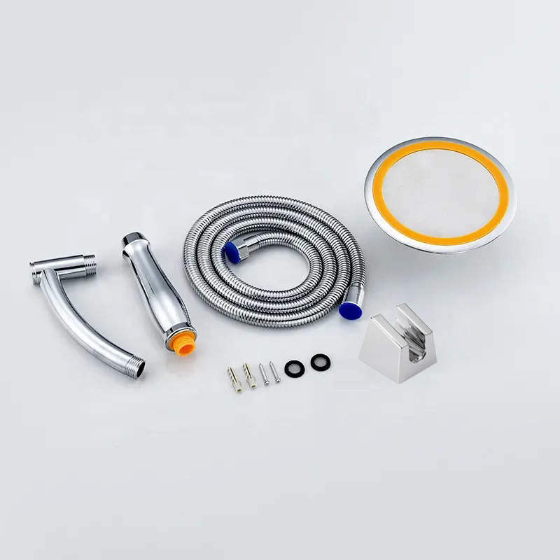 Bộ vòi sen bát sen tắm tăng áp 15cm - bộ bát sen mặt tròn to - bát sen + dây sen + giá đỡ- vòi hoa sen to