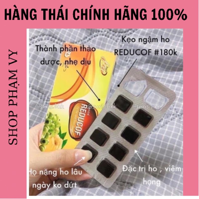 KẸO NGẬM HO REDUCOF