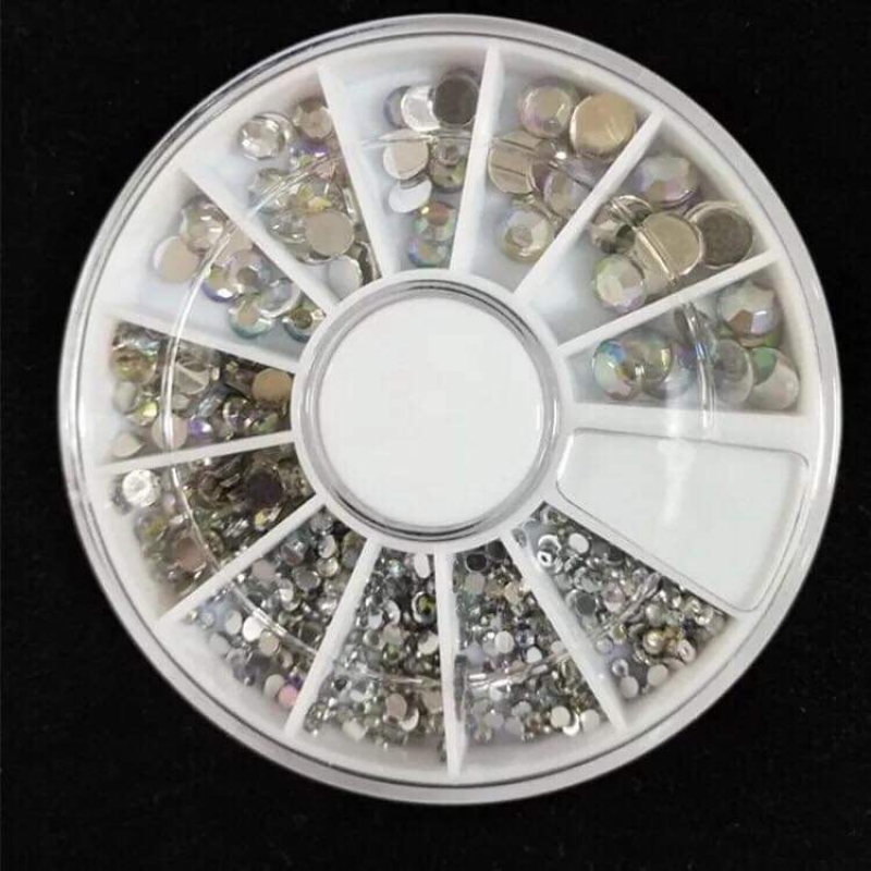 Hạt cườm đính móng mix size