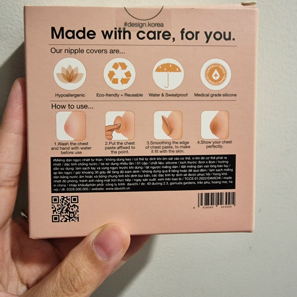 Miếng dán ngực sinh nhiệt tự thân Davichi Hàn Quốc