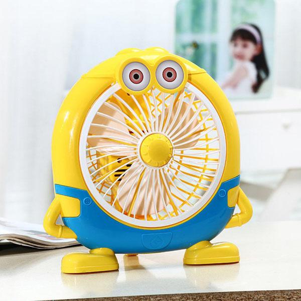 Quạt sạc hình thú mini đẹp - 2427