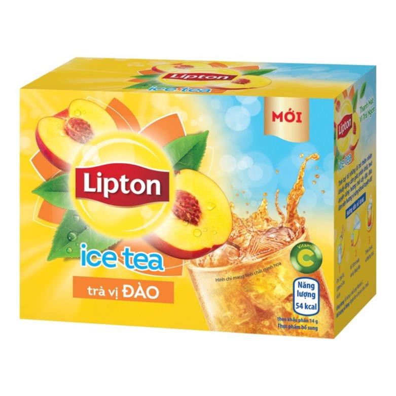 Trà Lipton Ice Tea Vị Chanh Mật Ong - Đào 224g