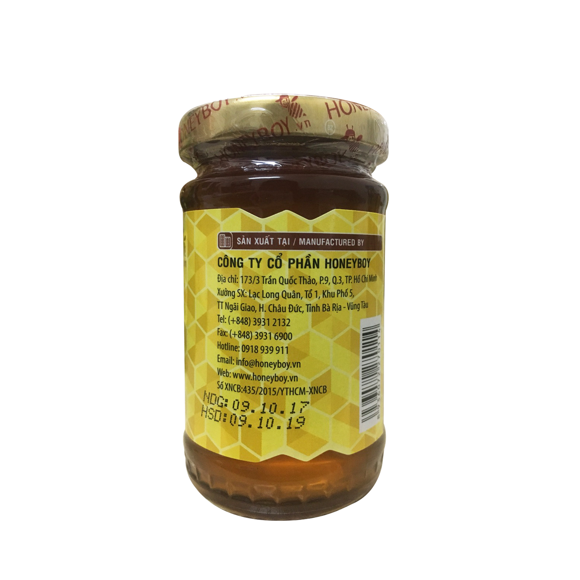 Mật ong sữa chúa Honeyboy 100ml