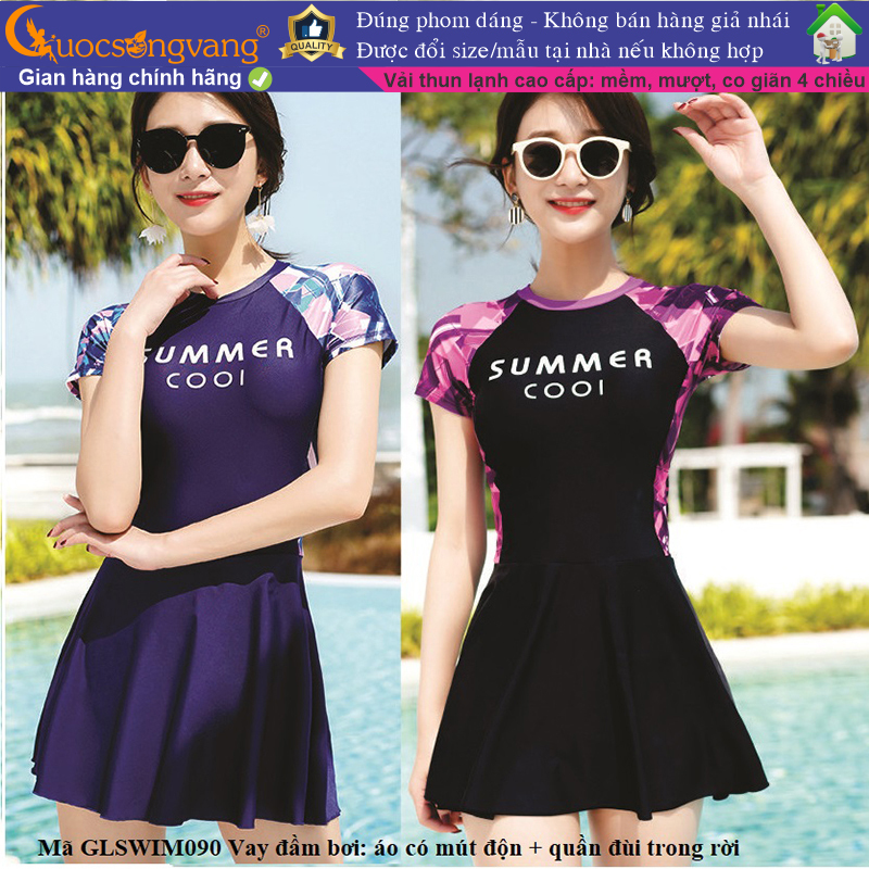Nơi bán Váy đầm bơi váy đầm đi biển quần rời GLSWIM090 Cuocsongvang