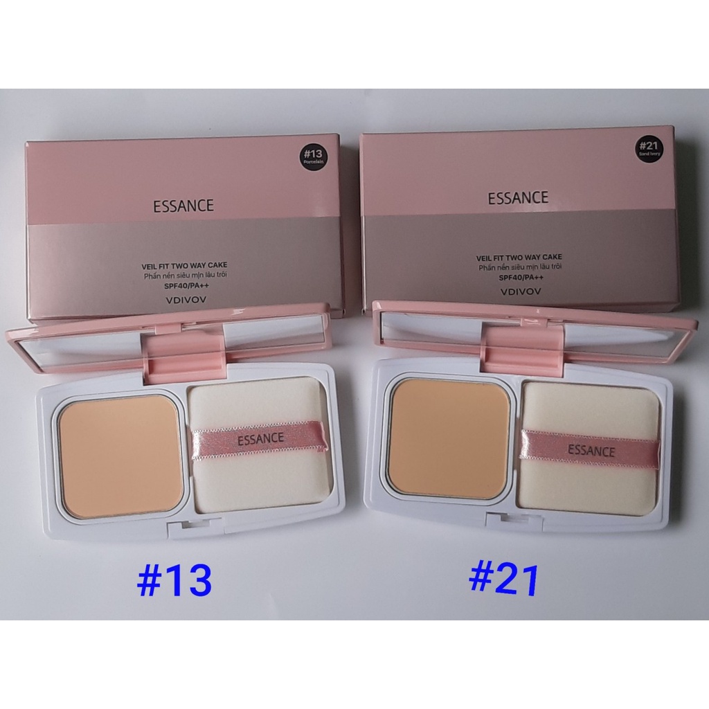 [HCM]PHẤN PHỦ ESSANCE VEIL FIT TWO WAY CAKE 11G