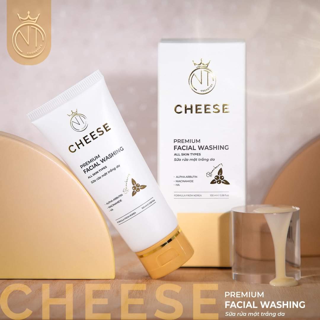 Sữa rửa mặt sáng da, ngừa mụn Cheese 100ml