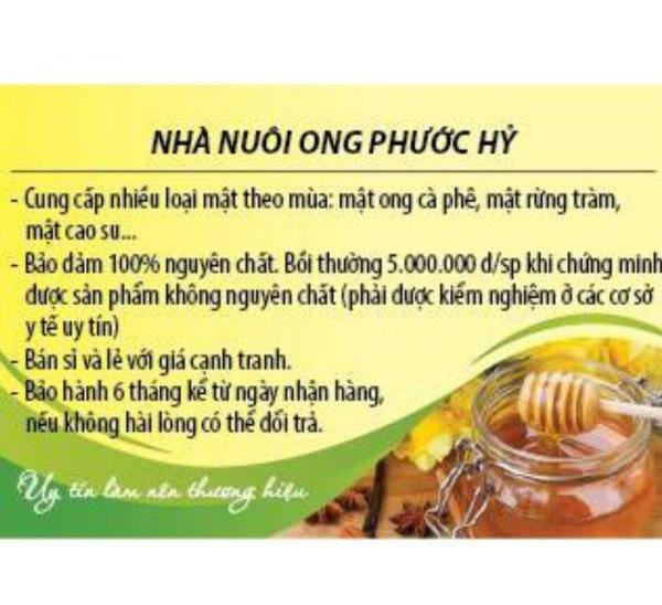 combo 4 chai mật ong tràm