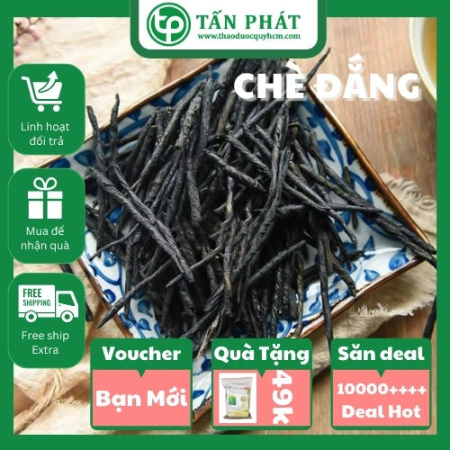 [Hàng mới về] Chè đắng cao bằng khô 1kg - Thảo Dược Tấn Phát - Trà ngon hỗ trợ thanh nhiệt và giải độc cực tốt