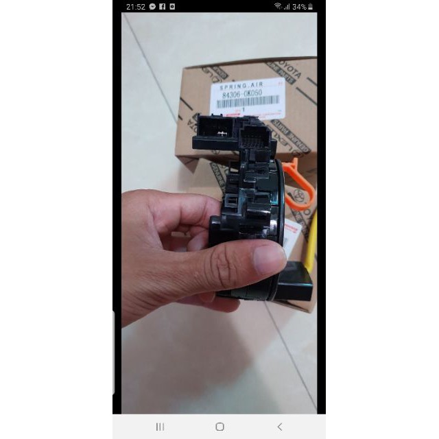 Cáp còi toyota vios innova altis 2003 - 2012